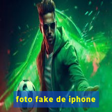 foto fake de iphone